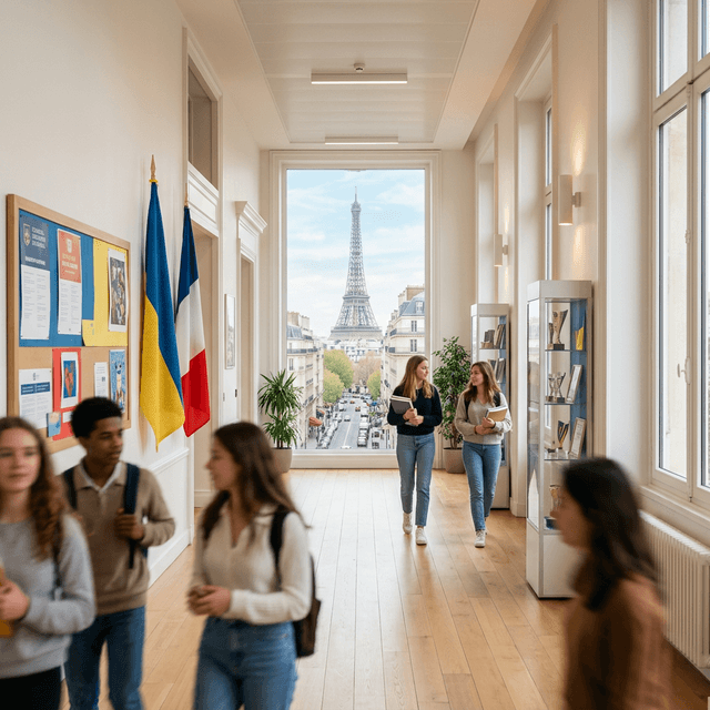 Ukrainian school in Paris